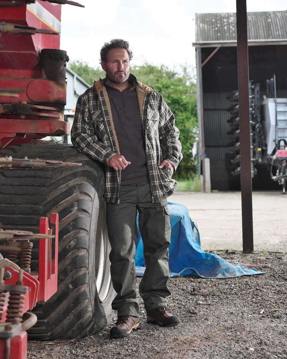 Fort Penarth Sherpa Fleece Lined Hoodie - Image 4